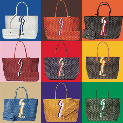 goyard personalization price|cost of personalized goyard tote.